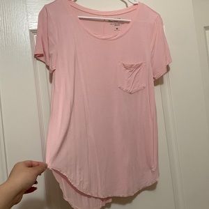 Pink Hollister tee